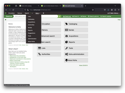 Koha Library Management System Screenshot 6